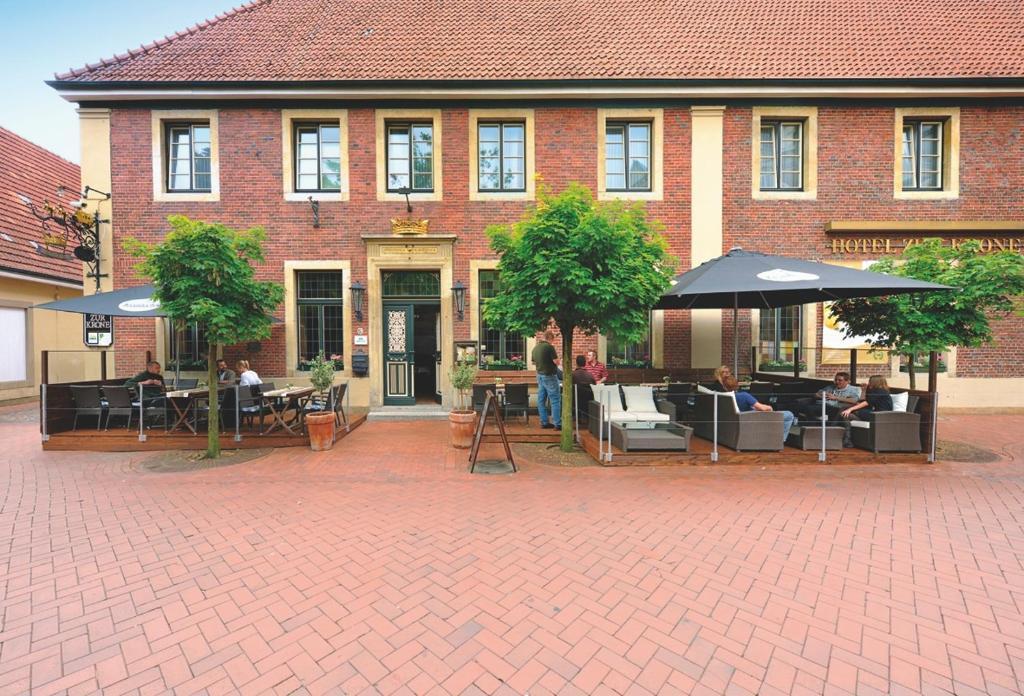 Hotel Zur Krone Gescher Eksteriør billede